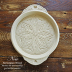 Stoneware Shortbread Pan