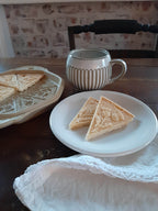 Stoneware Shortbread Pan