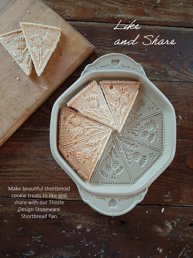 Stoneware Shortbread Pan