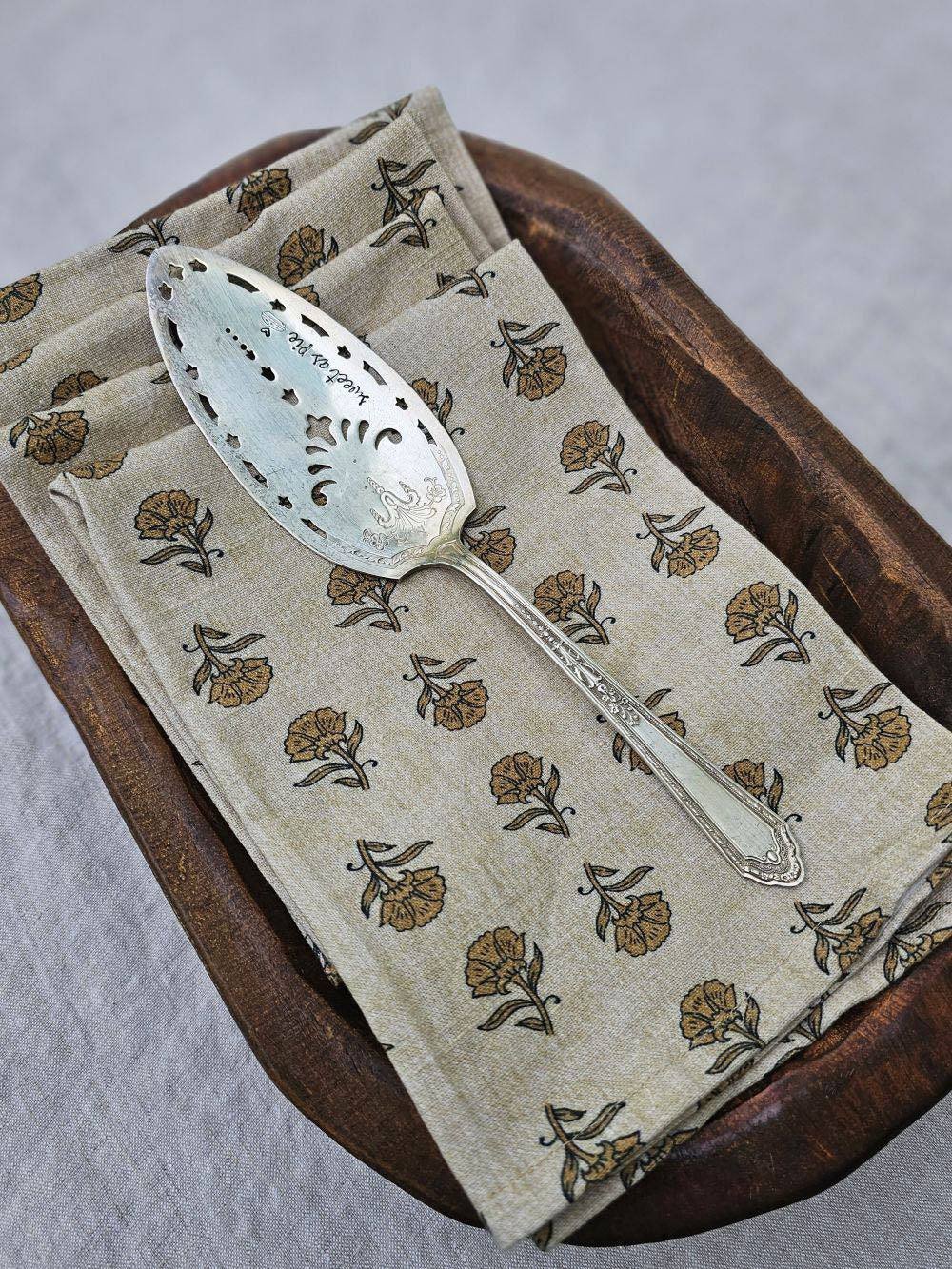 Primitive Wood Dough Bowl