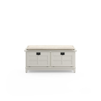 The Gray Barn Old Stone Upholstered Storage Bench