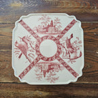 Transferware Cake Stand
