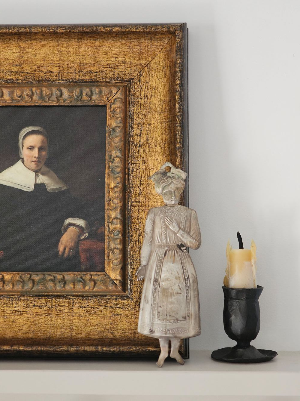 Vintage Italian Ex-voto, Woman Figure