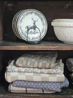 Vintage Style Wire Plate Rack