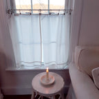 Curtain Ring Clips, Antiqued Brass