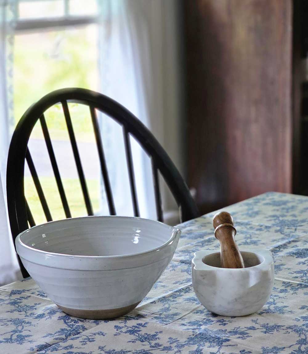 White Farmhouse Mixing Bowl