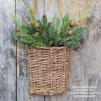 Pine Greens with Hemlock Sprig Pick
