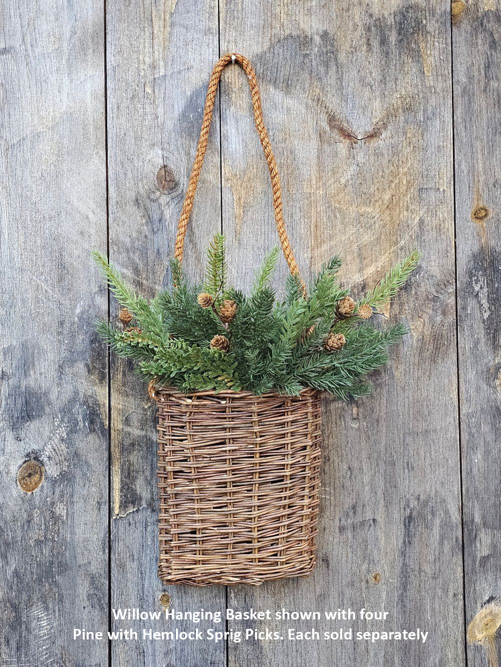 Willow Hanging Basket