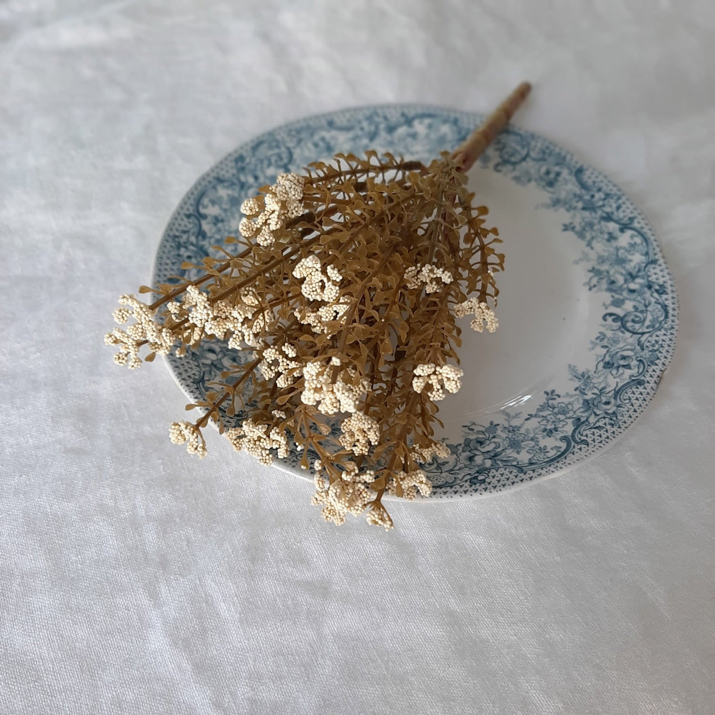 Winter White Astilbe Pick