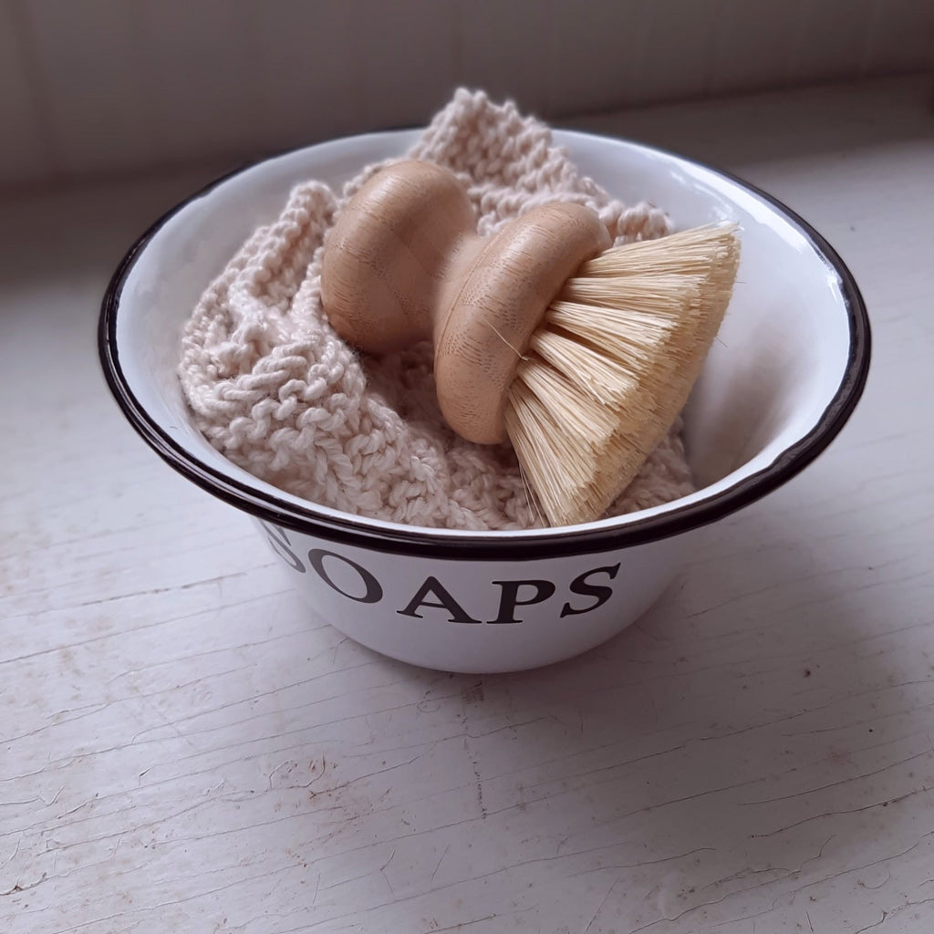 Wooden Palm Scrub Brushes