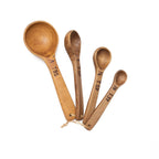 Wood Measuring Spoon Set