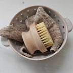 Wood and Sisal Nail Brush