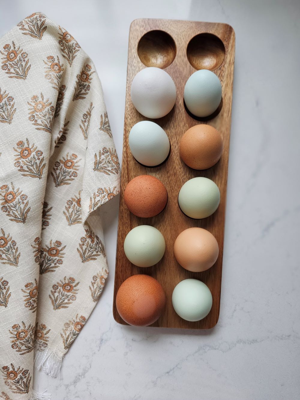 Wood Egg Tray