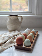 Wood Egg Tray