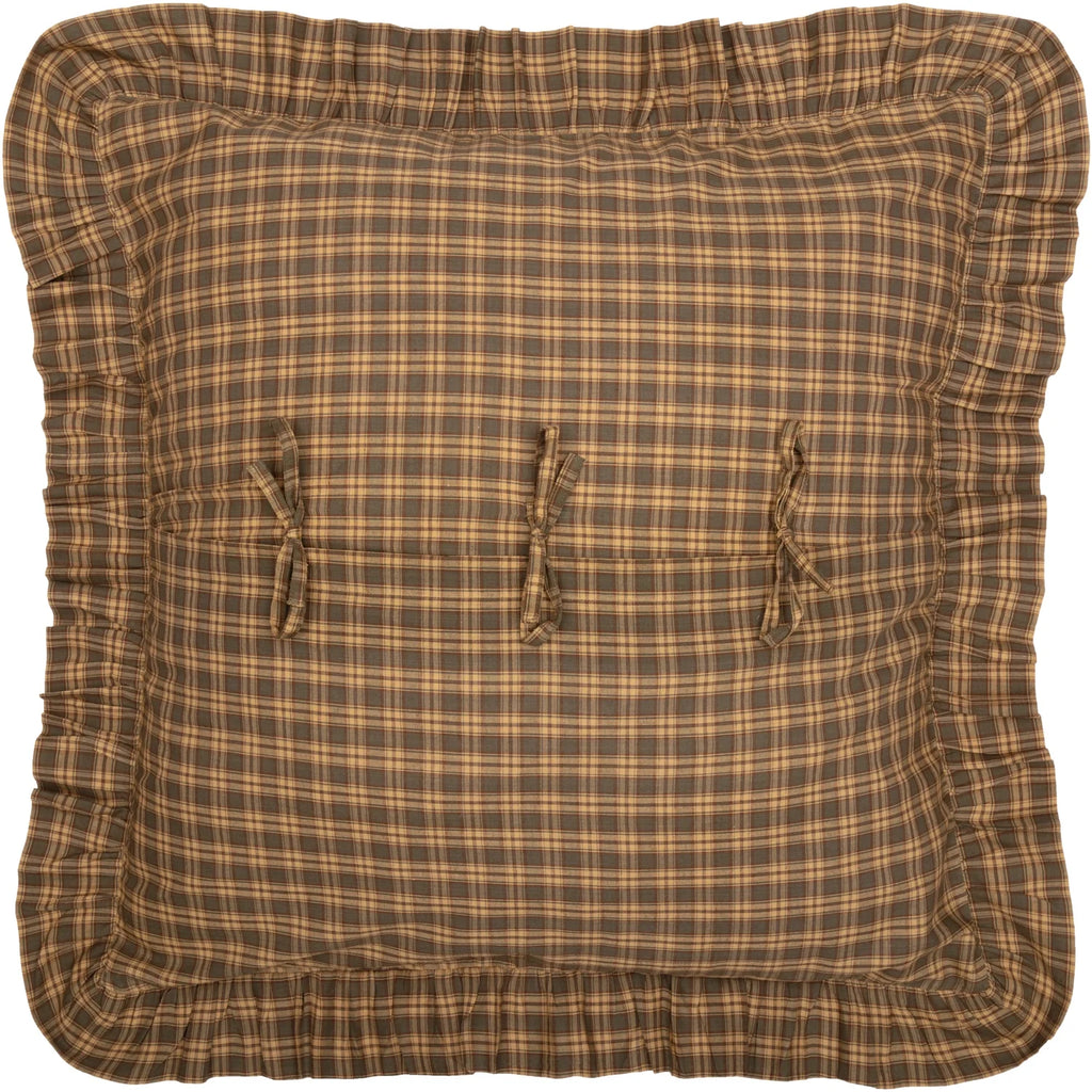 Woodland Cottage Plaid Euro Sham