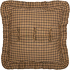 Woodland Cottage Plaid Euro Sham