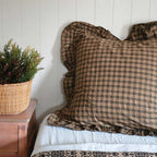 Woodland Cottage Plaid Euro Sham