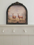 Woodland Bucks Framed Wall Art