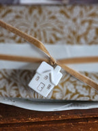 Little Ceramic House Ornaments