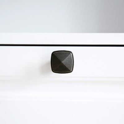 Roomfitters Dog Feeding Station with 2 Elevated Dog Bowls, Tilt Out Pet Feeding Cabinet Station